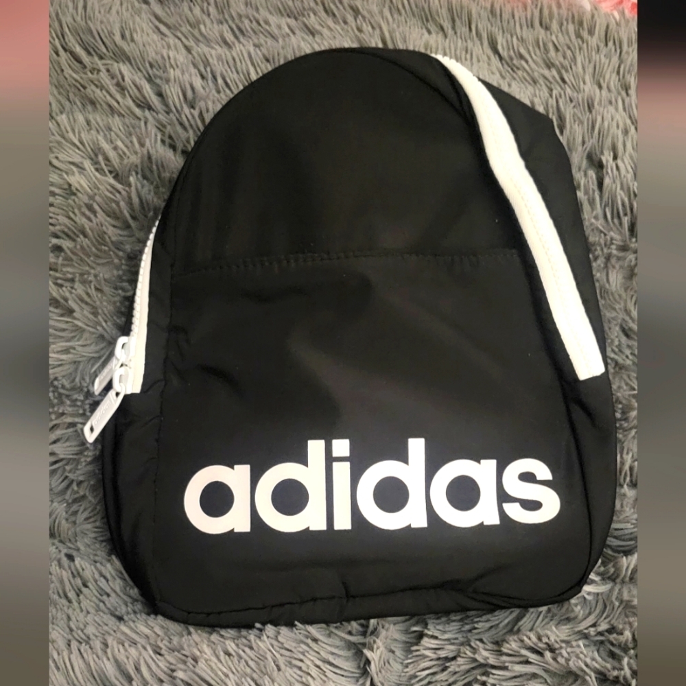 Unisex Adidas Core Mini Black & White Backpack bag